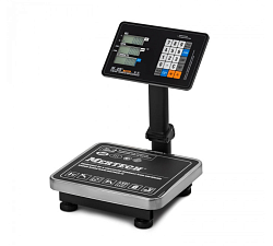 Весы торговые напольные M-ER 333 ACPU-32.5 с расчетом стоимости LCD MERTECH