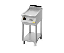 Поверхность жарочная серии LUX гладкая хромированная на открытой подставке ERO-KR 40/70 MONTONA