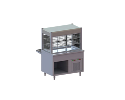 Витрина холодильная CHEF LINE LDRS7SL2T20OCF APACH