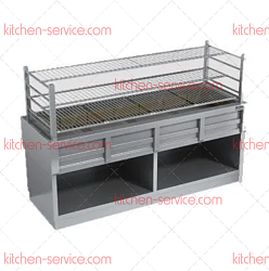 Гриль угольный Робата ETV04 Нара ВУЛКАН