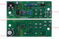 Плата управления печатная типа G42/G43/G45 GERMAC (361558)