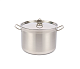 Кастрюля нержавеющая с тройным дном 300х210 мм 15 л VIATTO