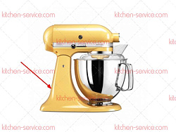 Основание корпуса желтое для KSM90 KitchenAid (КитченЭйд) (3184281)