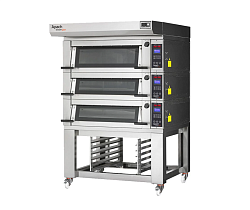 Печь подовая BAKERY LINE E2K2S DPBI-T (с подставкой с направляющими) APACH