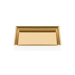 Поднос 22,6х15,2 см золото NARIN