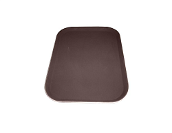 Поднос прорезиненный прямоугольный 30,5х41,5 см Jiwins MACO (JW-R1216CT-BR)