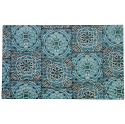 Блюдо 53x32,5x1,8 см прямоугольное Damask Blue пластик меламин  P.L. PROFF CUISINE (542113B-TAI)