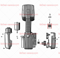 Зубчатая рейка узла сварки для KZ-13, 16 HUALIAN (00-00002211)