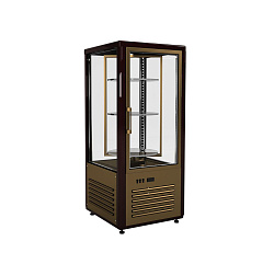 Витрина кондитерская D4 VM 120-2 (R120Cвр) (1015-0102 (бежево-коричневый)) ПОЛЮС