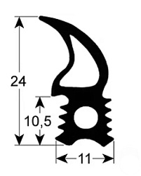 Уплотнение 510х465 мм для печи CONVOTHERM (3786615AN)