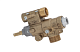Кран газовый тип 23S/O МЖ 35 мм вход для газа M28x1,5 OLIS (6A013600)