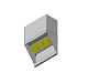 Зонт вытяжной пристенный KF65-200-100-H45 ROBOLABS