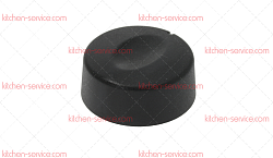 Ручка регулировочная черная для печи (3241917)