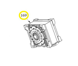 Редуктор для мясорубки LM-130/A KT (LM130A169)