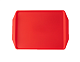 Поднос 42х30 см, красный, поверхность классик (163) MGprof (1732)