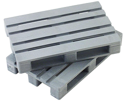 Доска мини-паллета для подачи 12 шт. пластик THE BARS