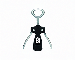 Штопор рычажный 19 см прорезиненный мощный нержавеющая сталь VIN BOUQUET