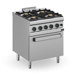 Плита газовая 4-х конфорочная COOK LINE APRG-77FG/PL APACH