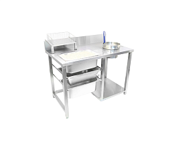 Стол для панировки с ручным просеиванием SR-P1-120 ROBOLABS