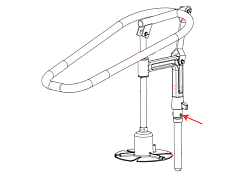Винт MFS M5х16 для овощерезки RG-400i/RG-400 HALLDE (14149)