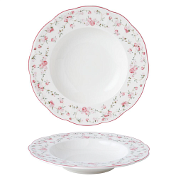 Тарелка глубокая 275 мл Retro Ritz - La Vie En Rose NOBLE (305004A-G001-K007)