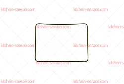 Уплотнитель дверной 395x290 мм для печи (3186668)