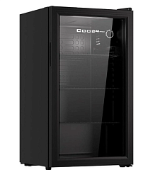 Шкаф холодильный со стеклом черный TBC-85N COOLEQ