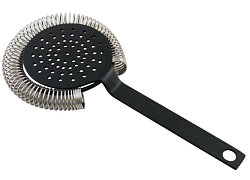 Стрейнер барный черный  9 см, нержавеющая сталь THE BARS