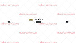 Замок в сборе для печи (3242737)