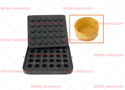 Форма для круглых тарталеток DH Tartmatic Plate 39 KOCATEQ