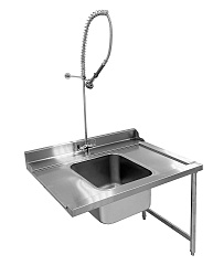 Стол с мойкой HTC43R (правый) KOCATEQ