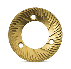 Жернова стальные 65 мм с титановым покрытием EUREKA (MAC64ITA-TI CP)