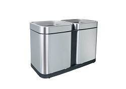 Ведро для раздельного сбора мусора JAH-7520 30 л (2 емкости, 15+15) FOODATLAS