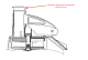 Толкатель круглый для овощерезки RG-50 HALLDE (24157)