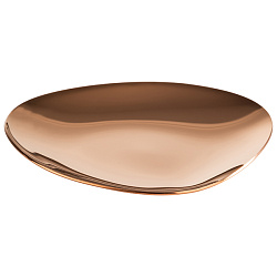 Тарелка «Пеблс» для закусок набор 4 шт 9 см медный APS