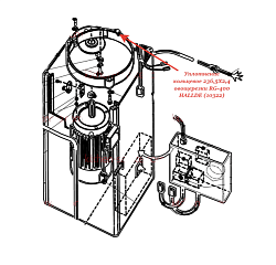 Уплотнение кольцевое 236,5х2,4 для овощерезки RG-400 HALLDE (10322)